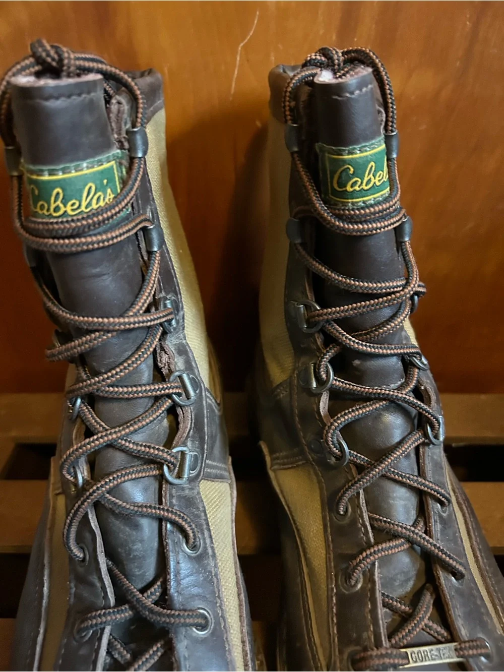 Danner X Cabela’s Men's Winter Lite Hunting Boots Lace-up Brown Tan, Size 13B